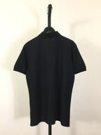 Camisa Polo Burberry de algodão Cavalo preta
