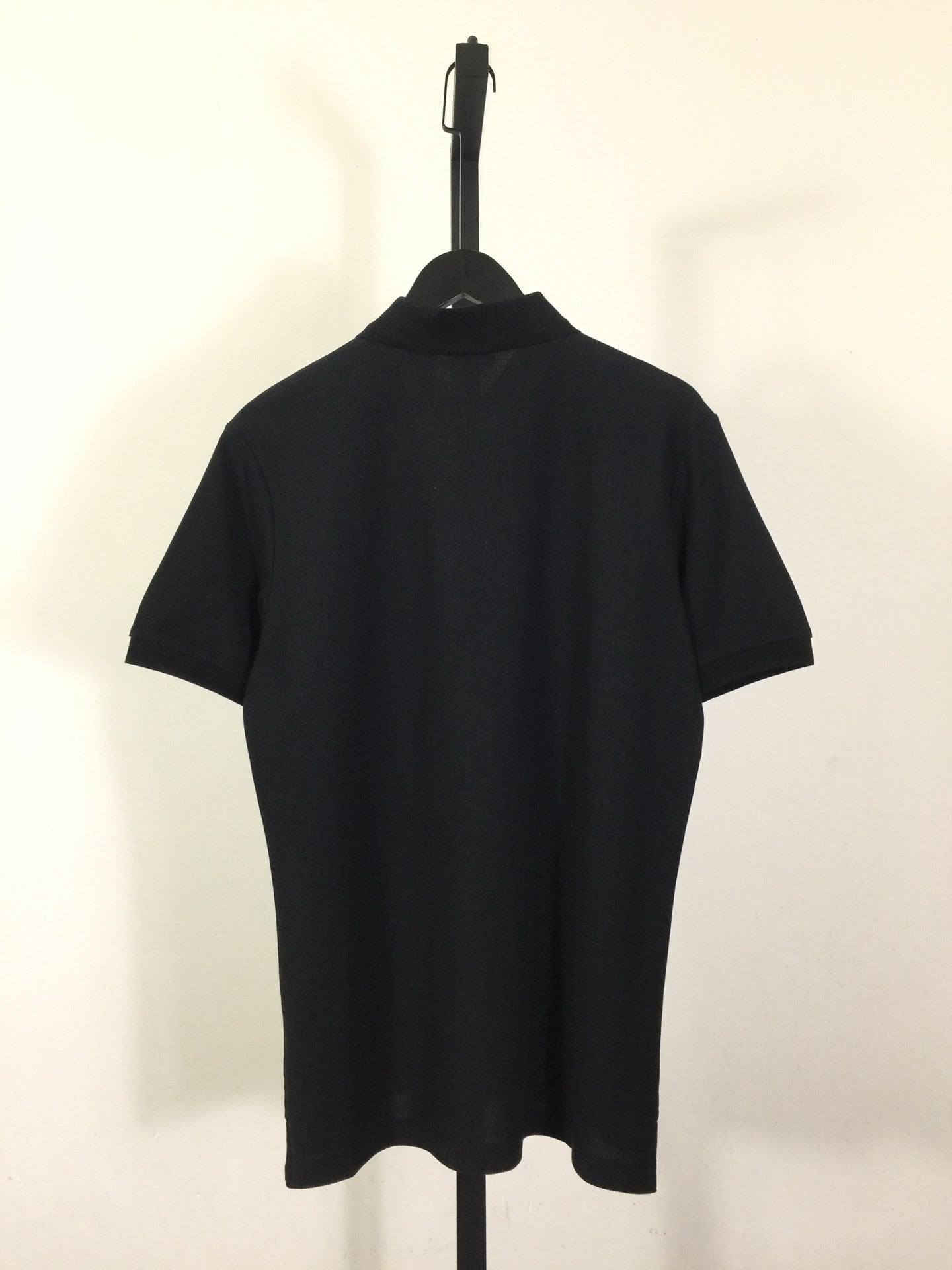 Camisa Polo Burberry de algodão Cavalo preta