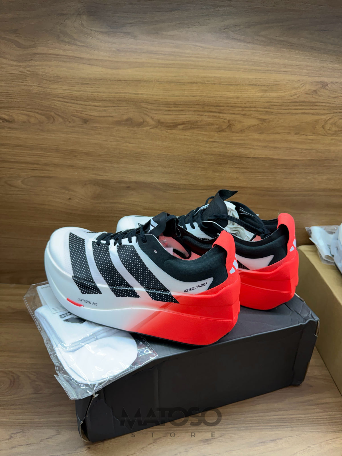 Tênis Adidas DropSet Elite degradê vermelho 40BR pronta entrega