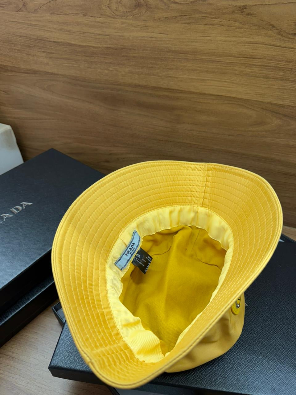 Bucket amarelo TAM único pronta entrega