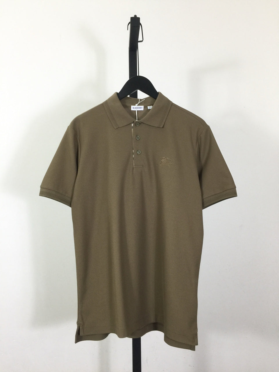 Camisa Polo Burberry de algodão Cavalo verde