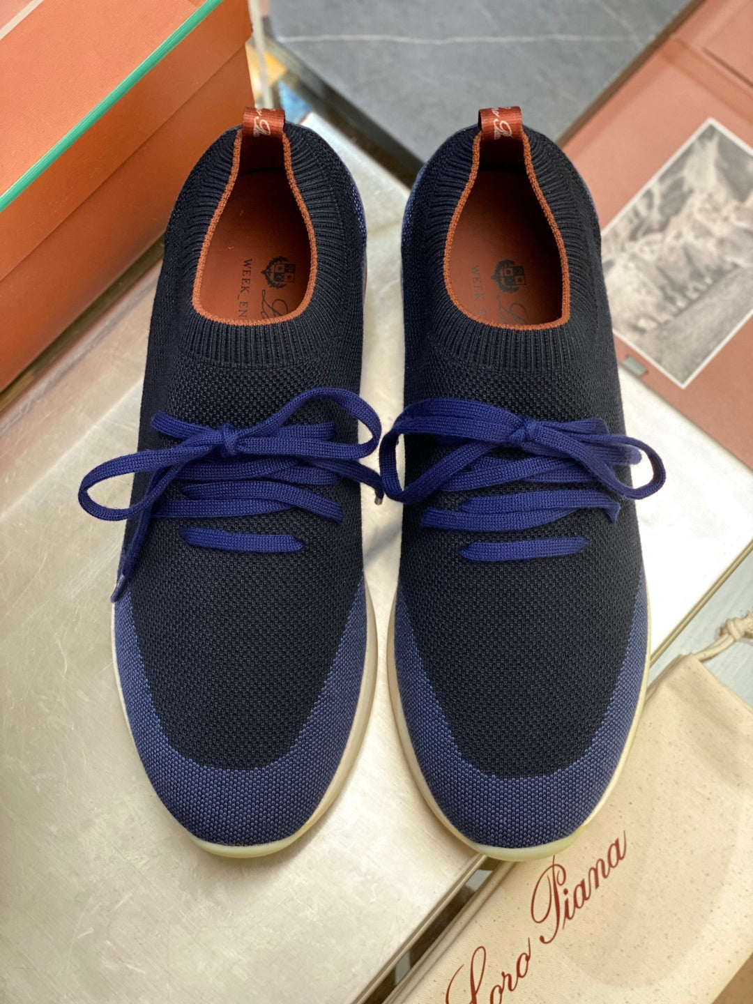 Loro Piana 360 Flexy Walk Azul