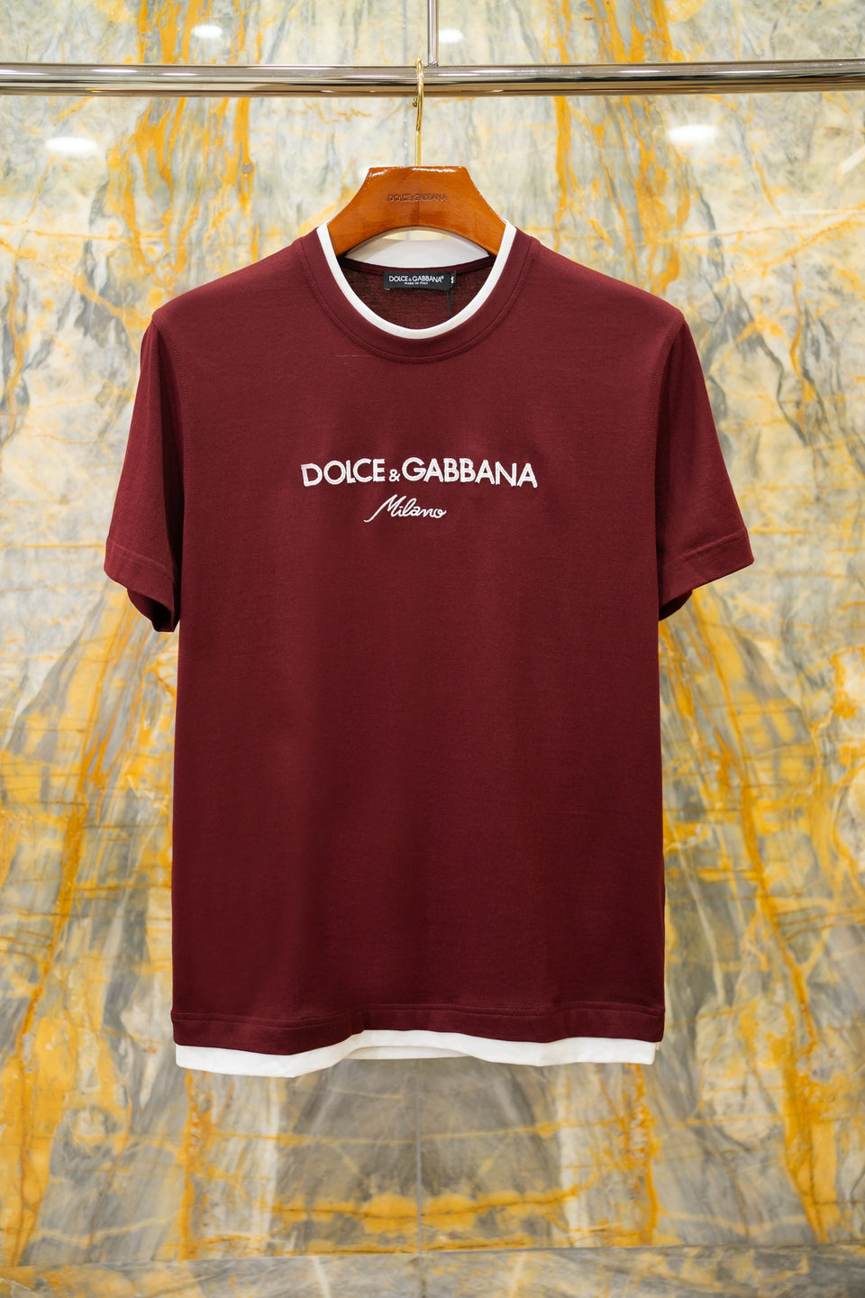 Camiseta Dolce & Gabbana D&G vinho
