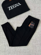Conjunto Moletom Zegna Preto