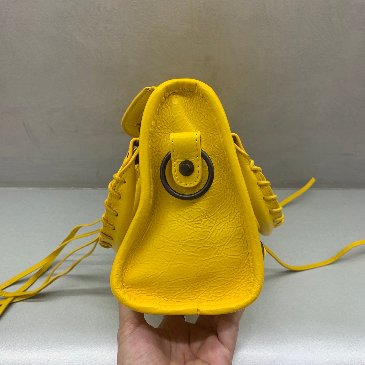 Bolsa Balenciaga Le City Mini 23x10x16cm amarelo