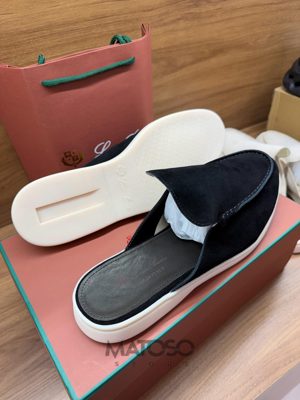 Loafer LP preto 42br pronta entrega