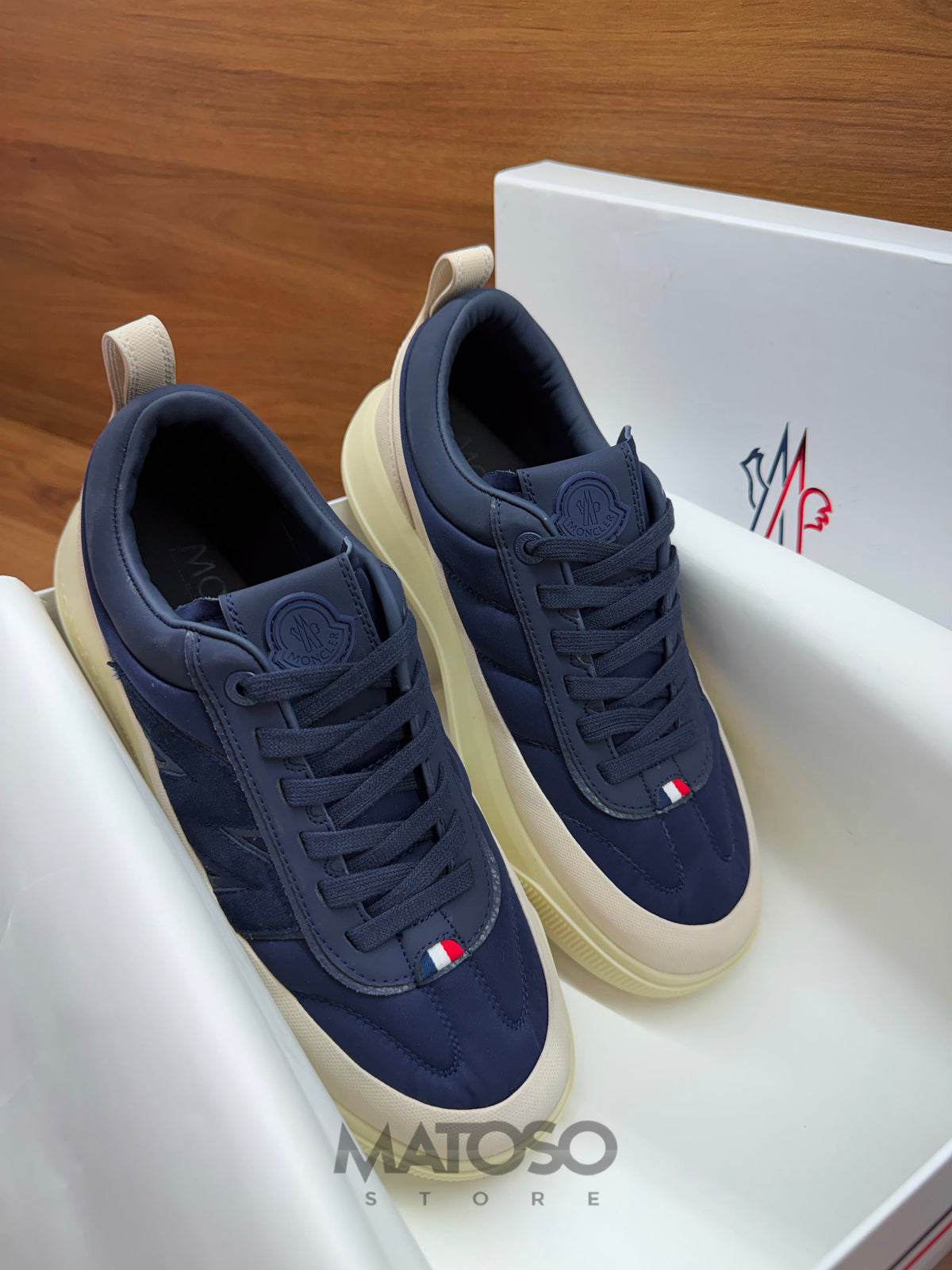 Moncler azul pronta entrega