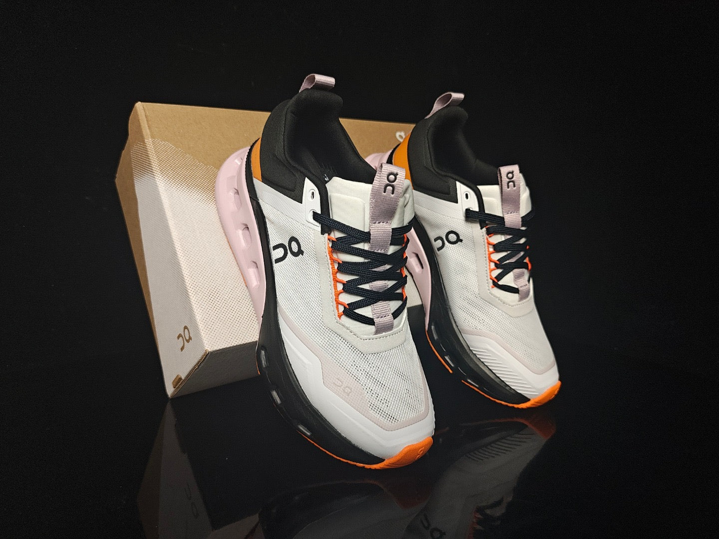 Tênis On Cloudnova X Rosa/Laranja