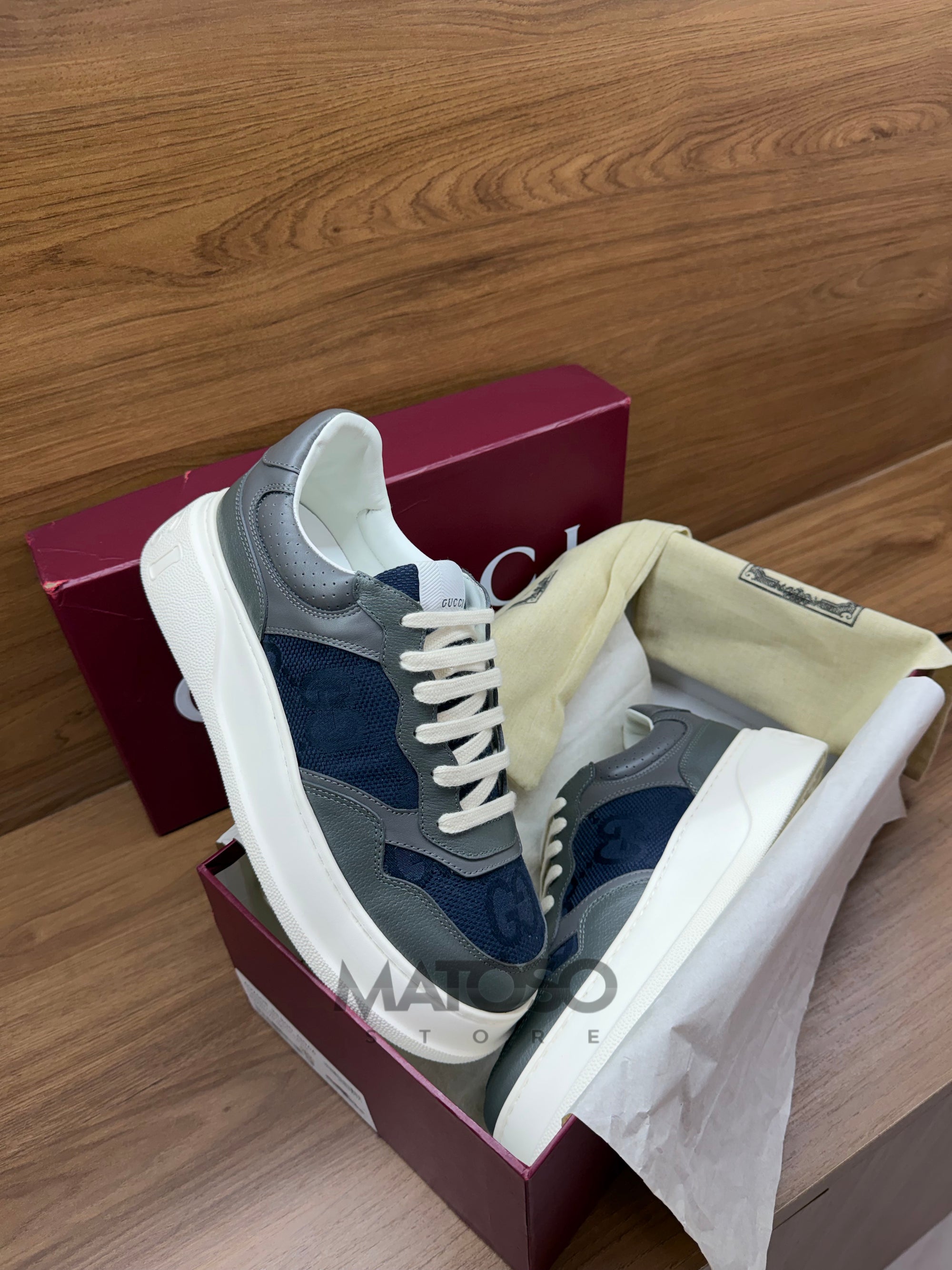 Gg supreme azul/cinza