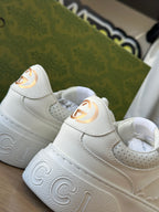 Gucci Sneaker GG Supreme Couro Branco