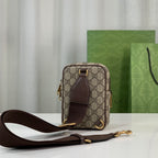 Bag Gucci Ophidia GG Supreme Mini Messenger 12X18X6.9cm
