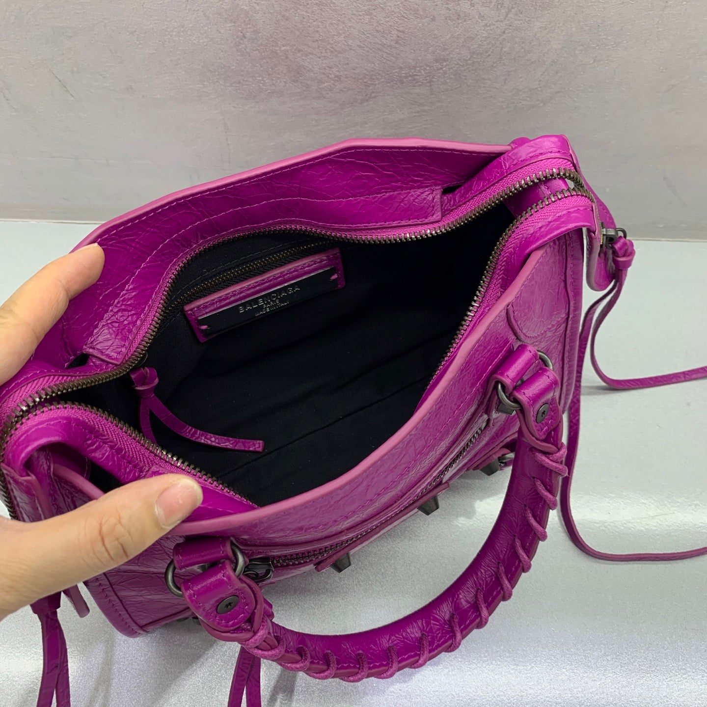 Bolsa Balenciaga Le City Mini 23x10x16cm Rosa