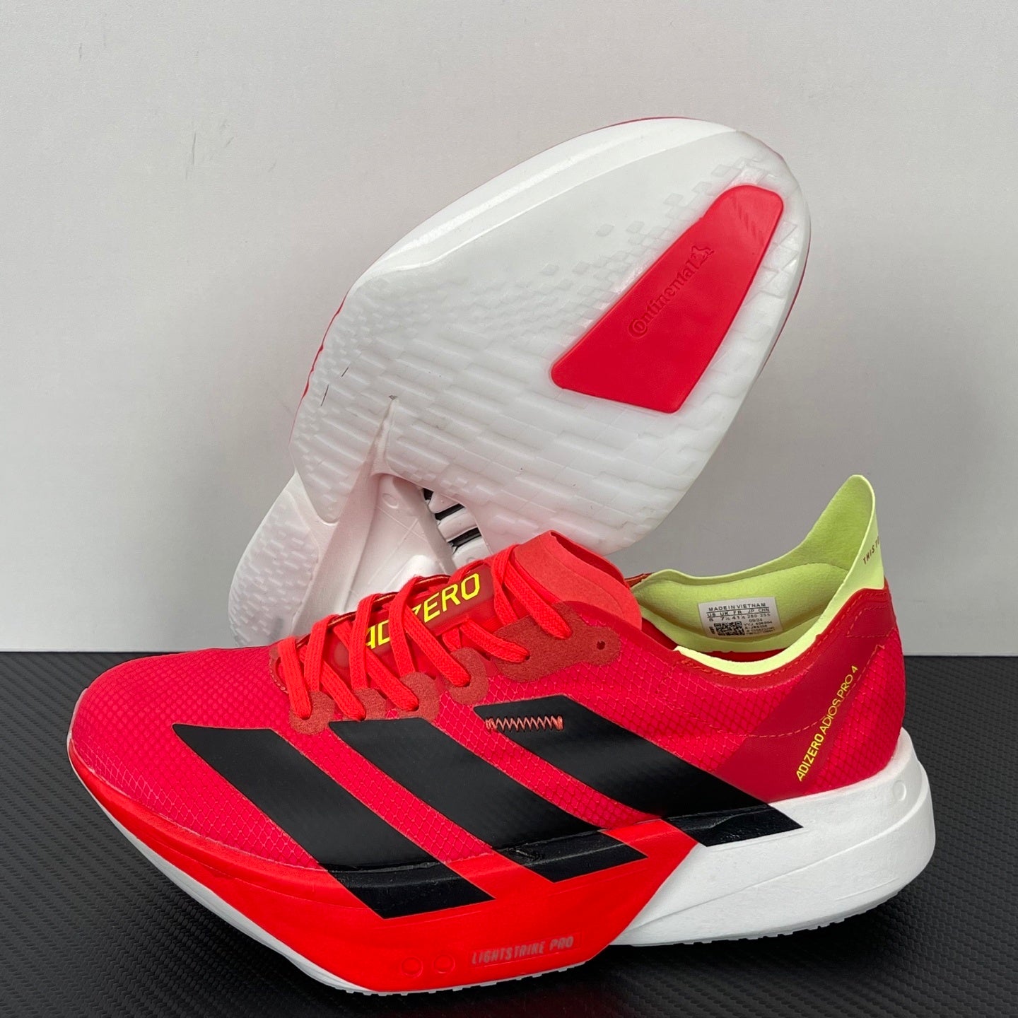 Adizero Adios Pro 4 vermelho/branco