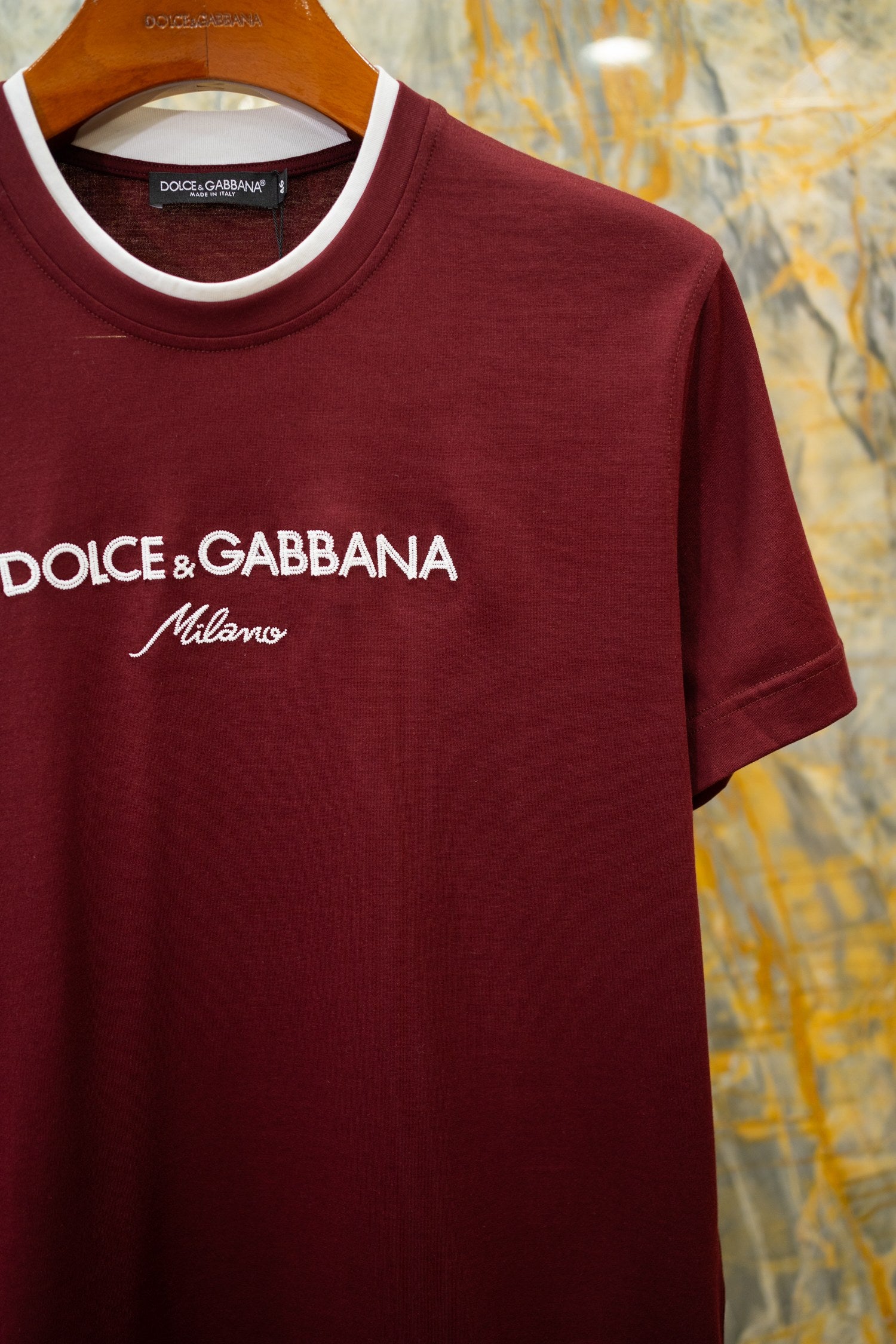 Camiseta Dolce & Gabbana D&G vinho