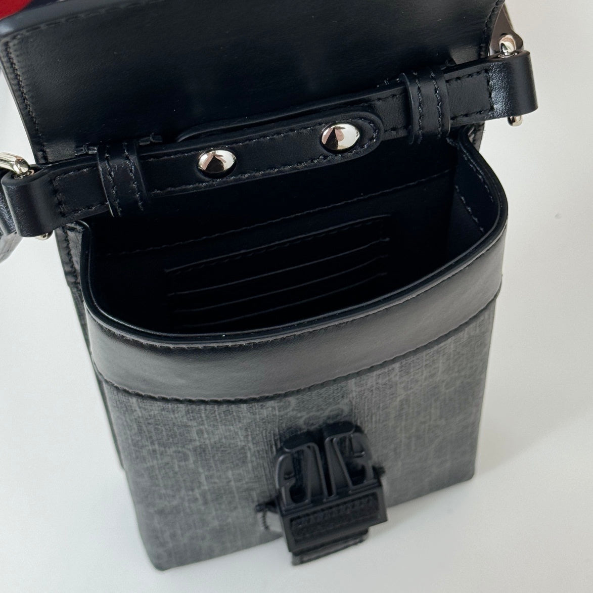 Bag Gucci Carteiro GG Mini Preto 11x18x4CM