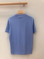 Camisa Algodão Zegna Azul