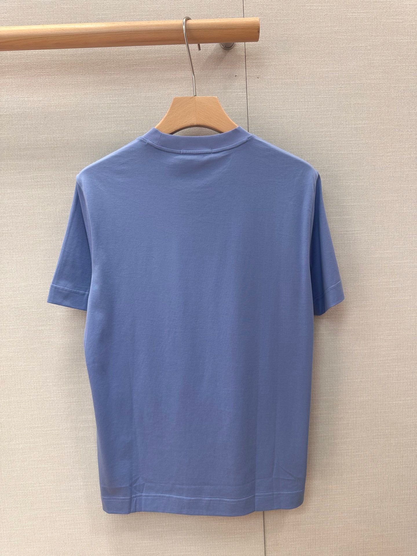 Camisa Algodão Zegna Azul