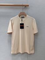 Camisa Algodão Zegna Bege