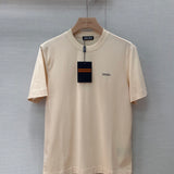 Camisa Algodão Zegna Bege