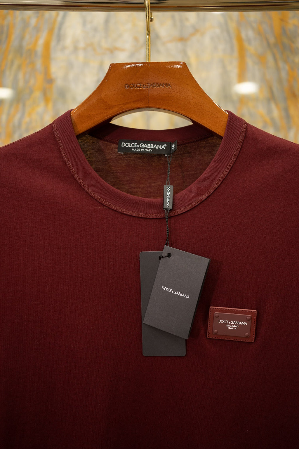 Camiseta Dolce & Gabbana D&G vinho