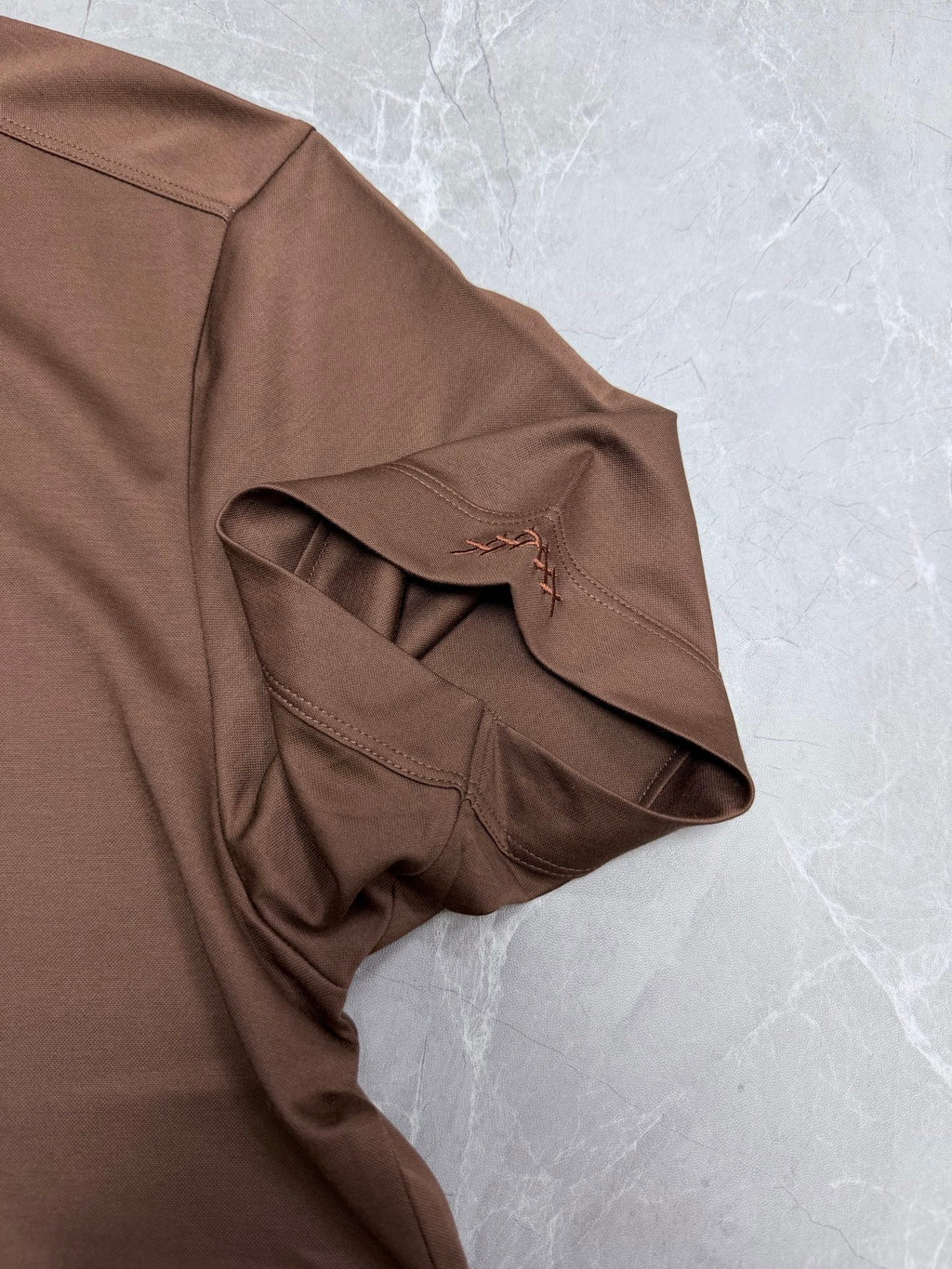 Camisa Algodão Zegna Marrom