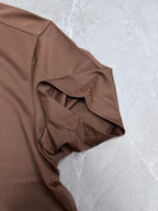 Camisa Algodão Zegna Marrom