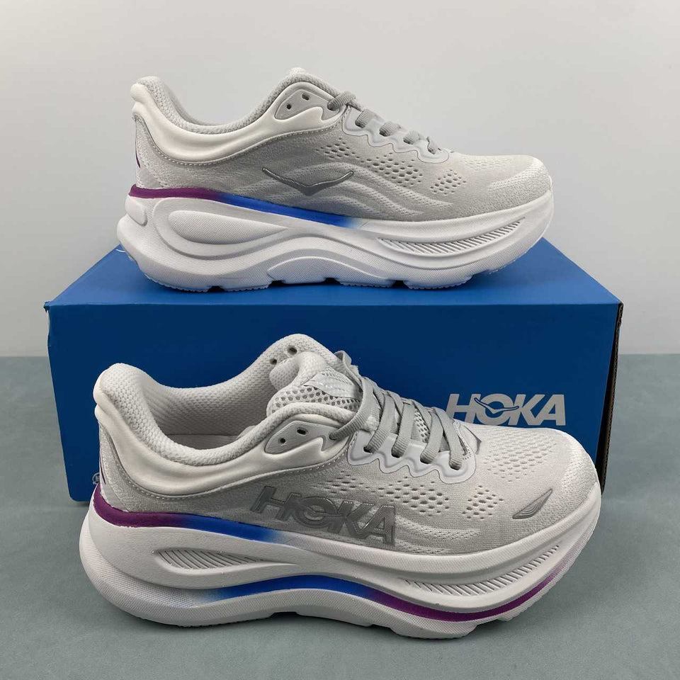 Tênis HOKA One One Bondi 9 branco/multicolor