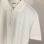 Camisa Polo Burberry de algodão Cavalo branca