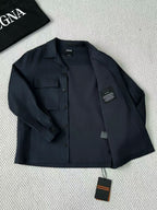 Camisa Social Zegna Preta