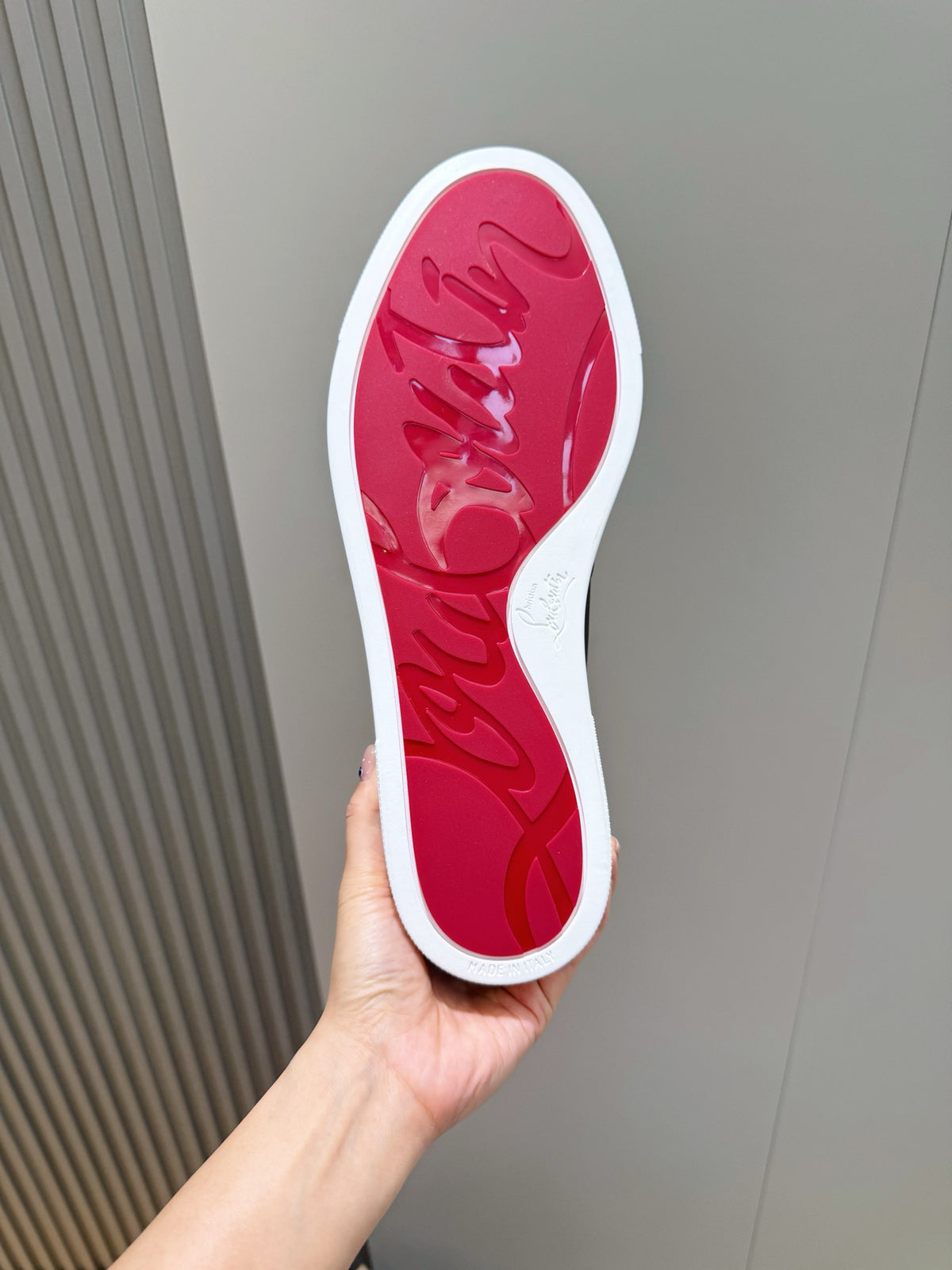 C. Louboutin Tênis Tutti Rui marrom