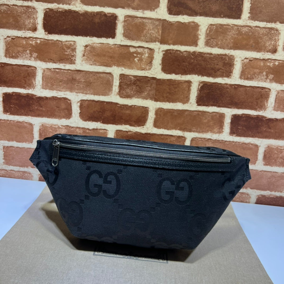 Pochete Gucci GG Jumbo Preta 39X17X4cm