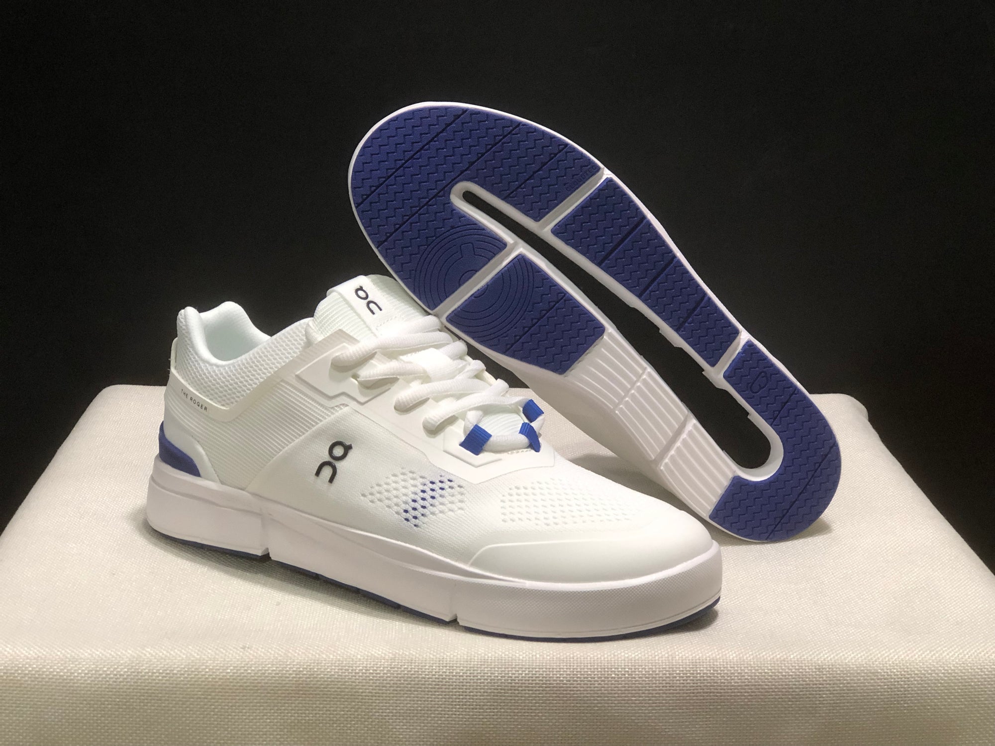 Tênis On The Roger Spin 2 branco/azul