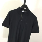 Camisa Polo Burberry de algodão Cavalo preta