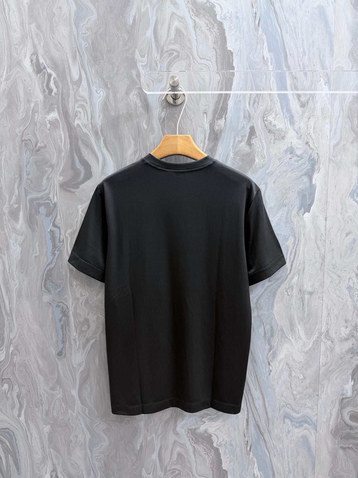 Camisa Algodão Zegna Preta