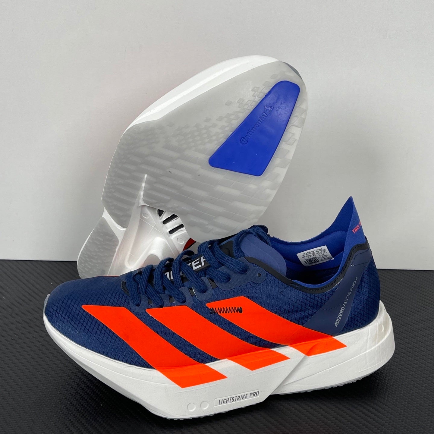 Adizero Adios Pro 4 azul/vermelho