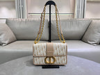 Bolsa Dior Montaigne Jacquard Obliquo 25x16,5x9cm (2 cores)