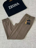 Conjunto Moletom Zegna Bege