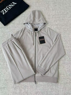 Conjunto Moletom Zegna Branco