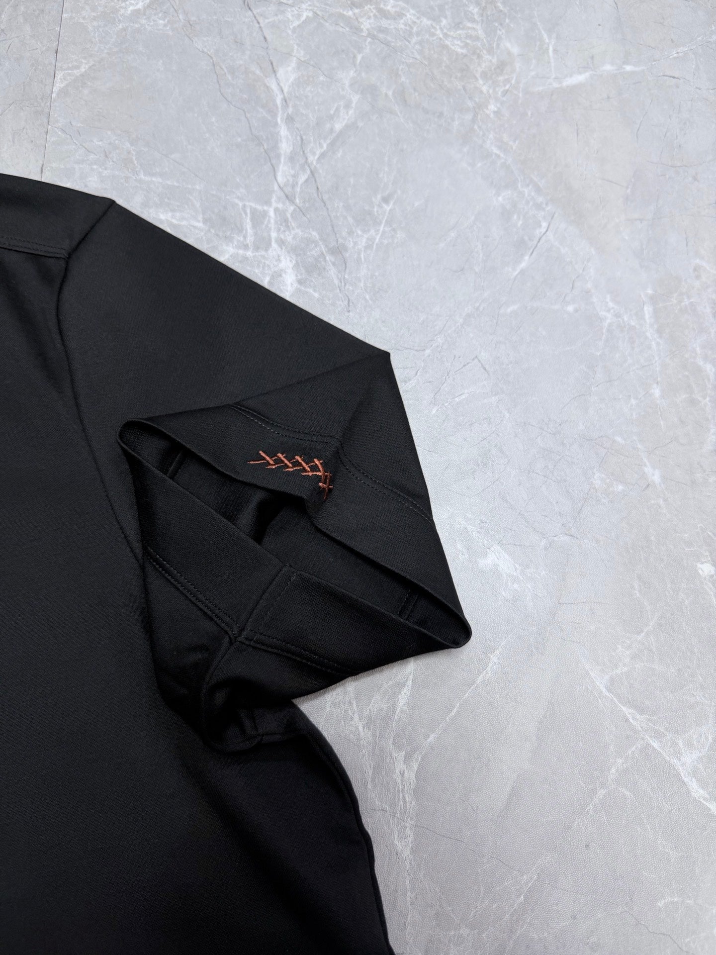 Camisa Algodão Zegna Preta
