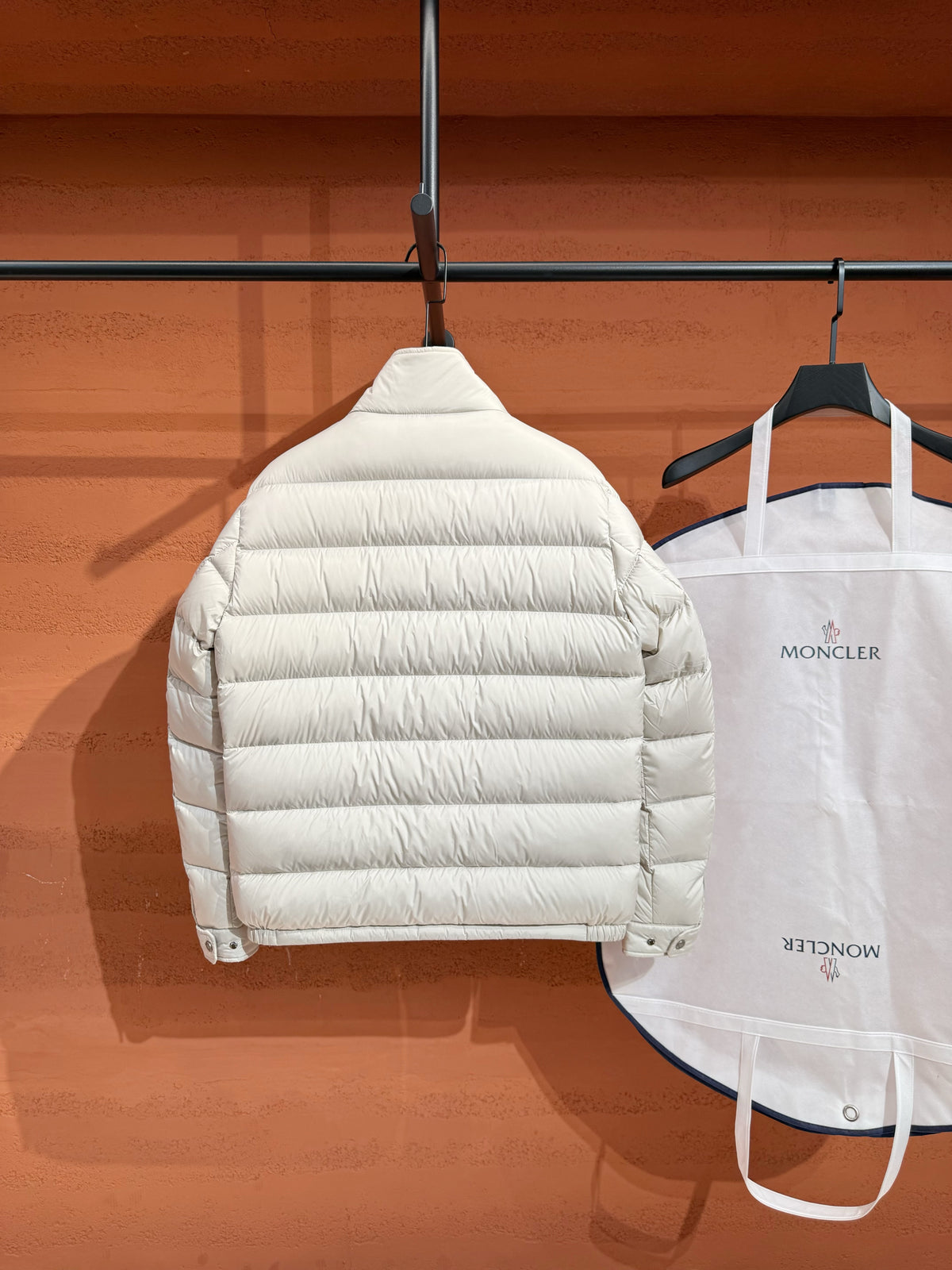 Puffer Moncler jaqueta branco