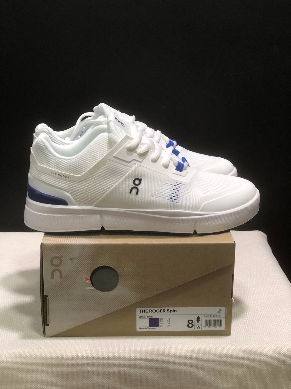 Tênis On The Roger Spin 2 branco/azul