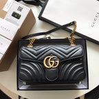 Bolsa Gucci GG Marmont Super Mini/Média/Grande Preta
