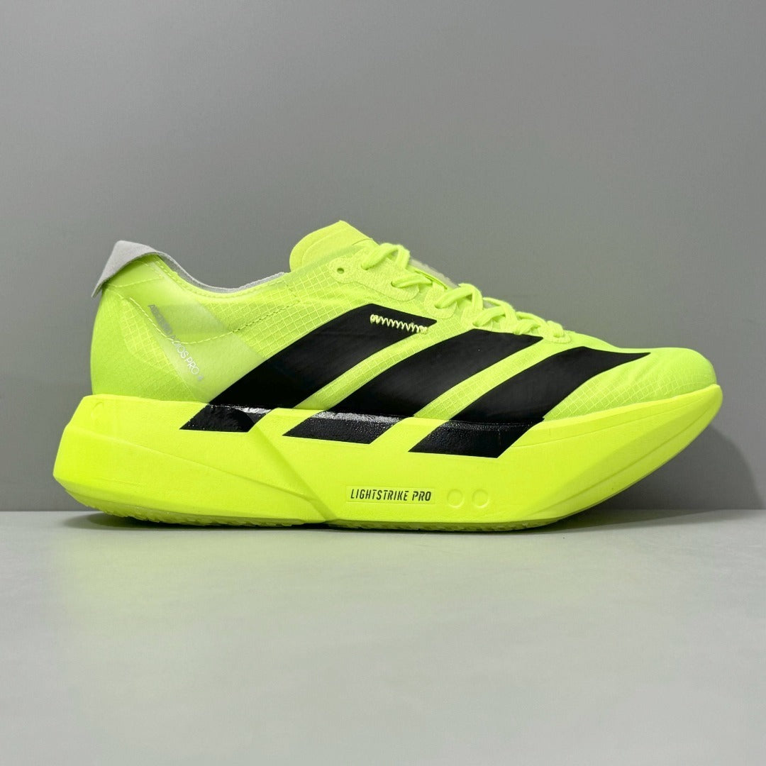 Adizero Adios Pro 4 amarelo neon
