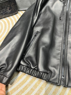 Jaqueta Dolce & Gabbana D&G em couro preta