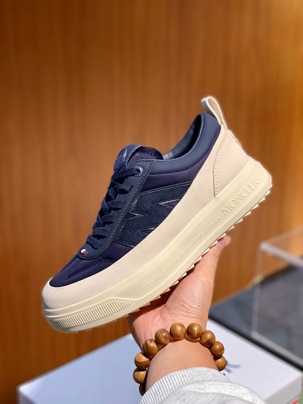 Tênis Moncler Altive Azul Marinho
