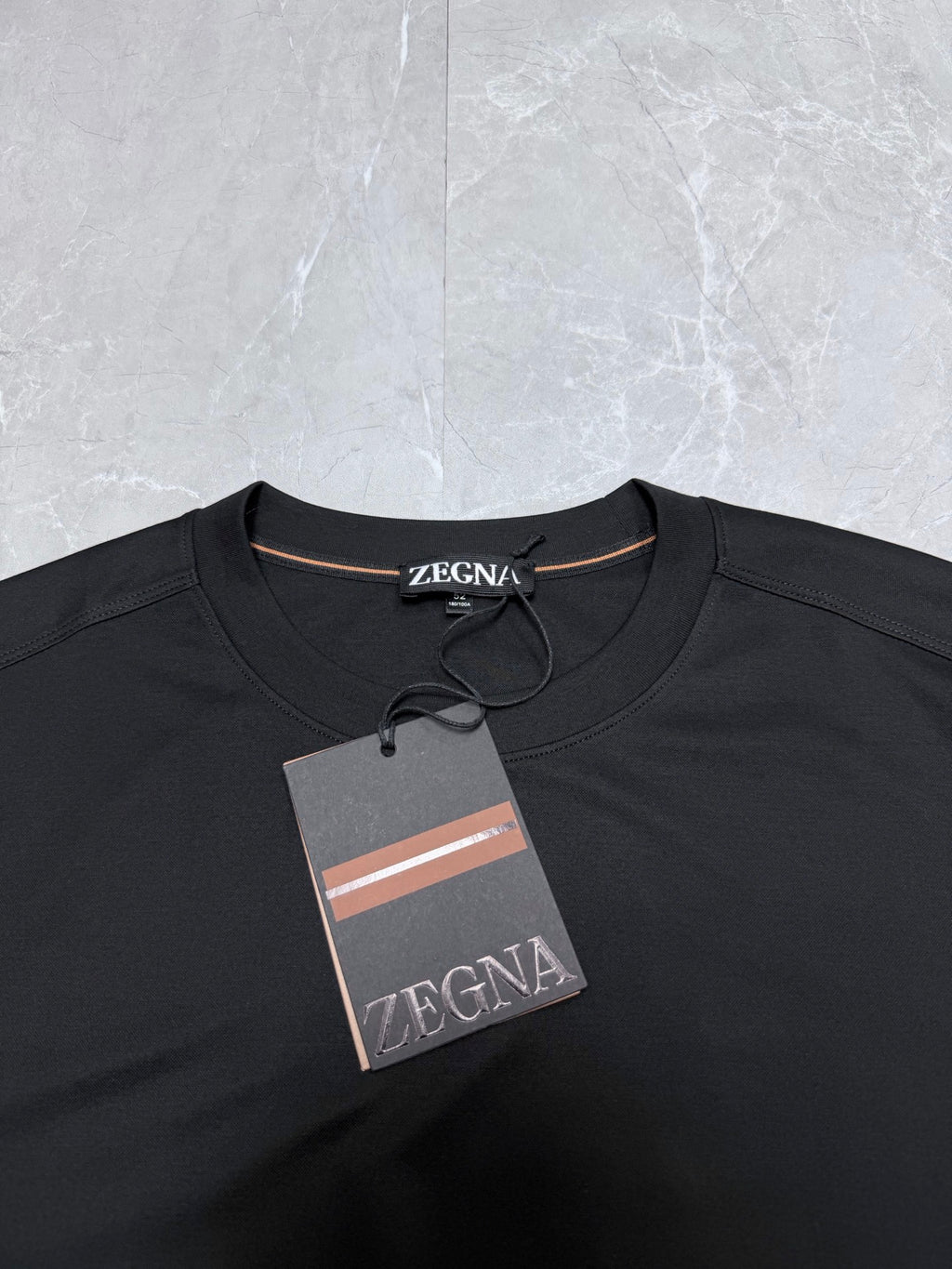 Camisa Algodão Zegna Preta