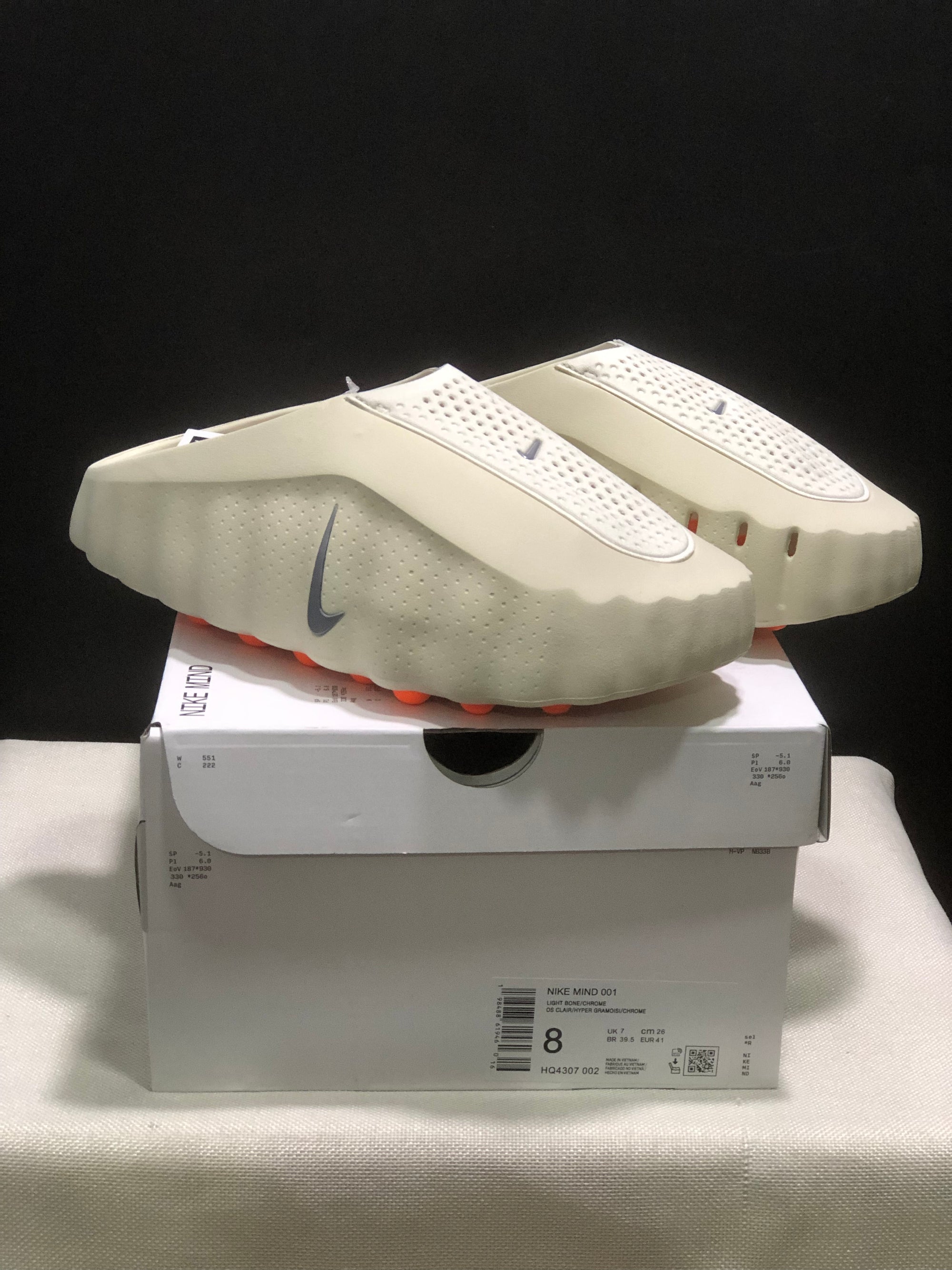 Slide Nike Mind 001 Light Bone Bege