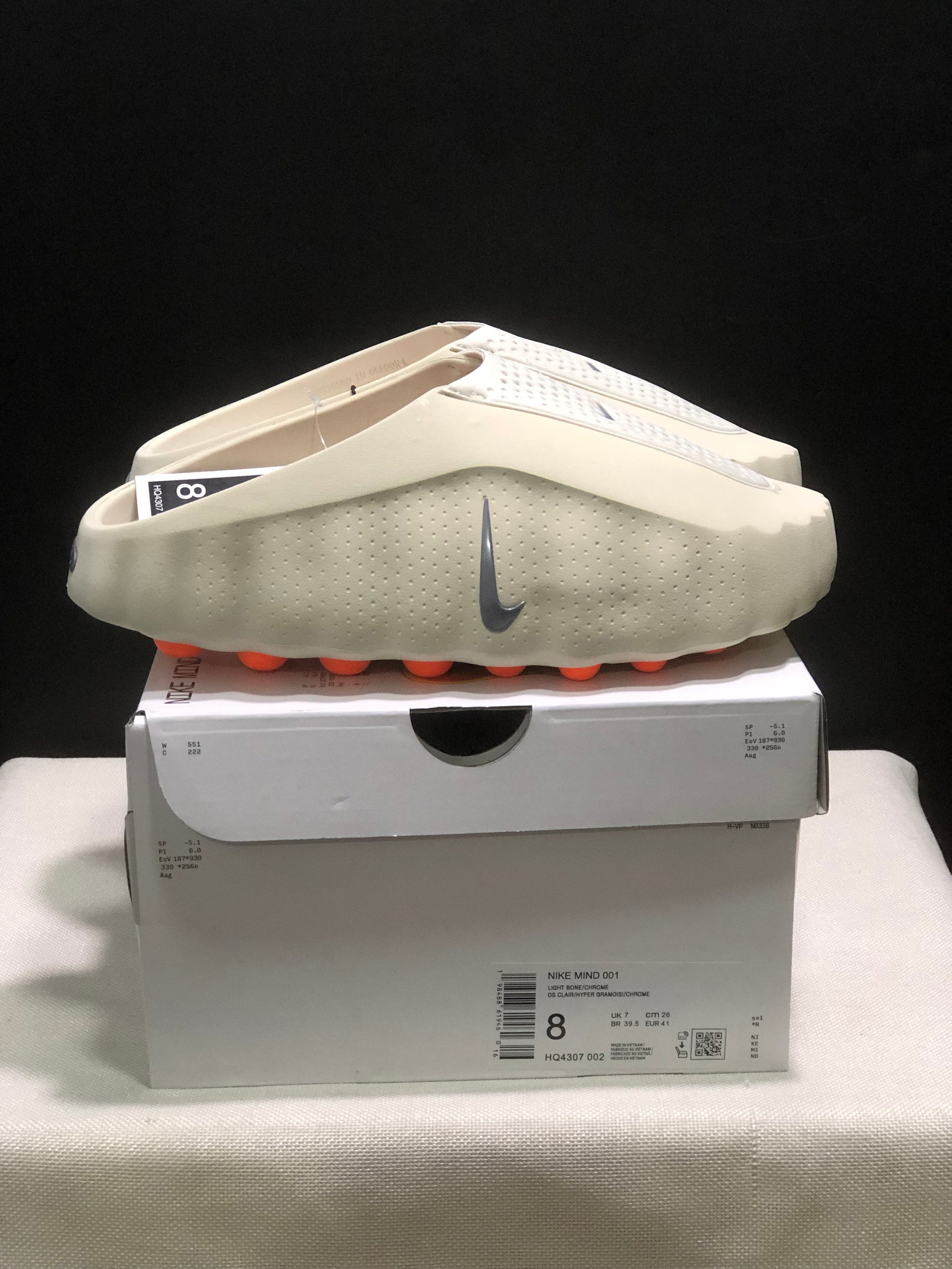 Slide Nike Mind 001 Light Bone Bege