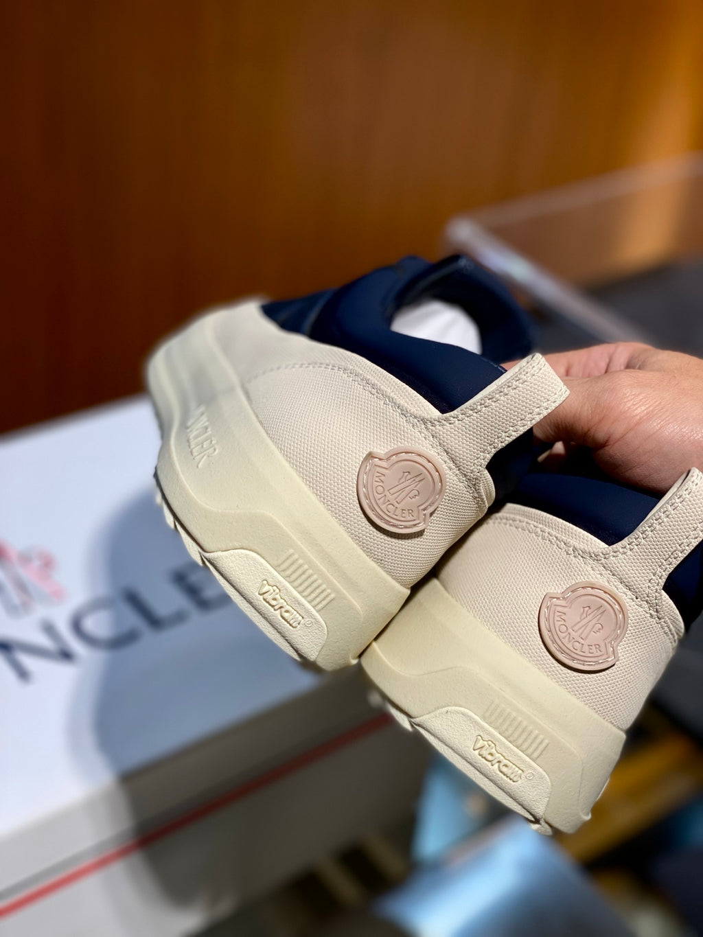 Tênis Moncler Altive Azul Marinho
