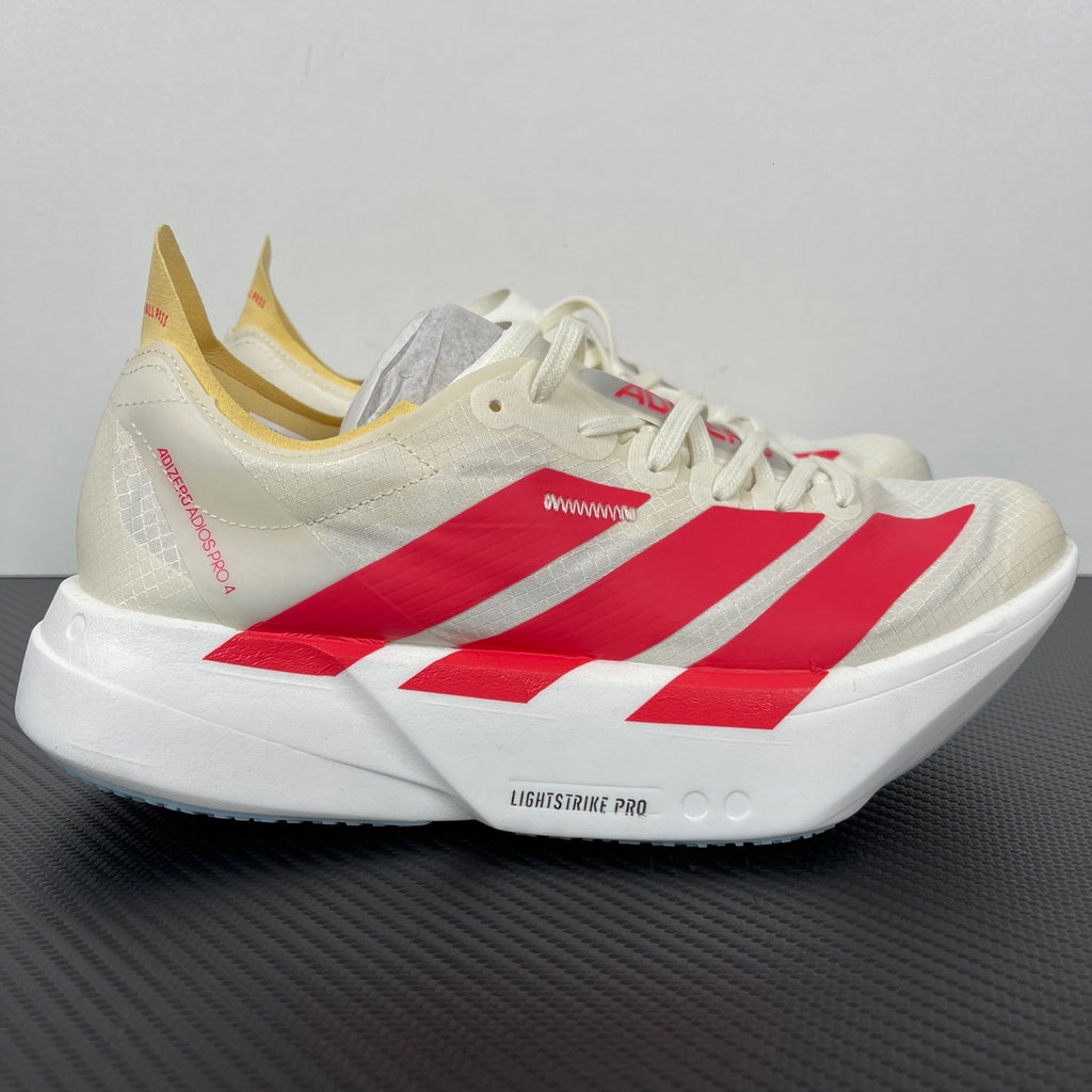 Adizero Adios Pro 4 dourado/vermelho